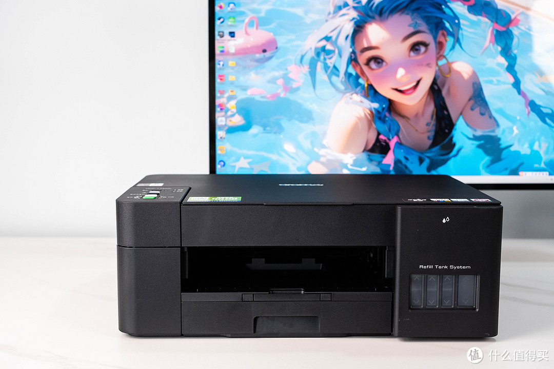 彩色打印机才是90后家庭的必备好物——兄弟DCP-T425W彩色喷墨一体机使用心得